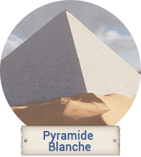 pyramide blanche